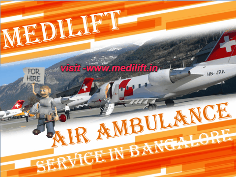 Medilift Air Ambulance Service in Bangalore1
