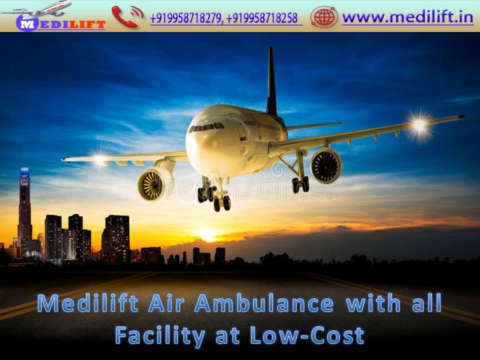 Medilift Air Ambulance at Low Cost